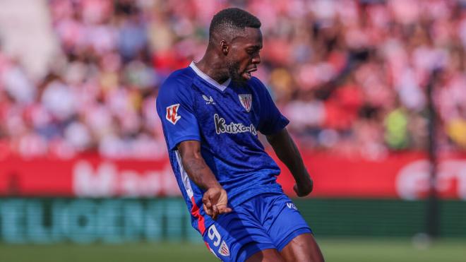 Iñaki Williams durante el partido ante el Girona (Fuente: Europa Press)