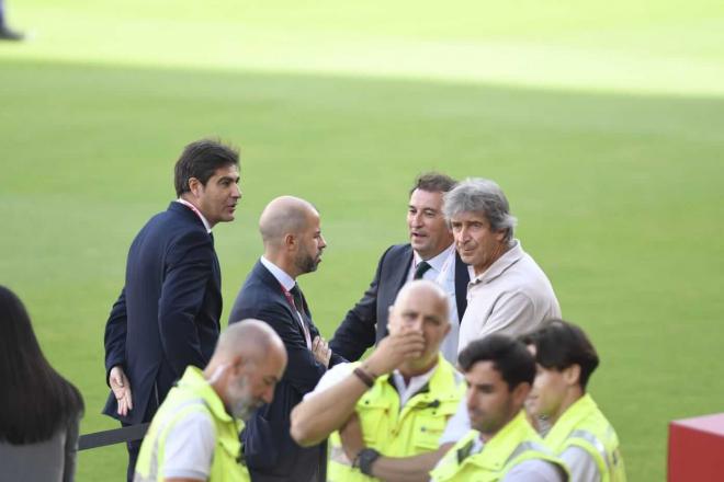 Haro, Manu Fajardo, Catalán y Pellegrini (Foto: Kiko Hurtado)