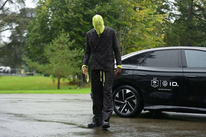 Ibrahima Konaté, en un llegada a la concentración de Francia (FOTO: Cordón Press).