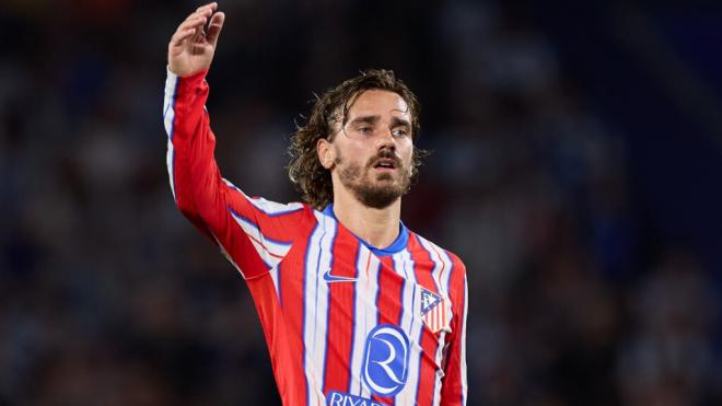 Antoine Griezmman en el partido ante la Real Sociedad (Foto: Europa Press)