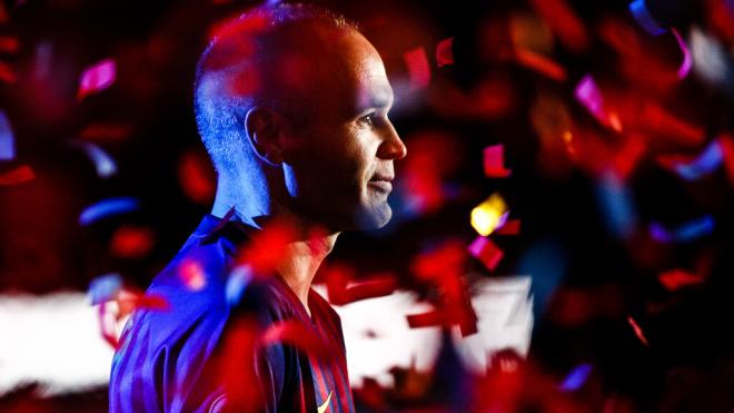 Andrés Iniesta el día de su despedida del Barcelona (Europa Press)