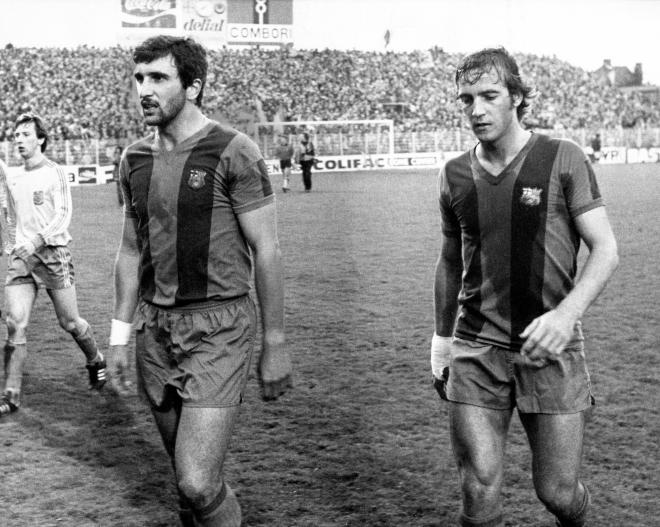 Johan Neeskens, en su etapa en el Barça (Foto: Cordon Press).