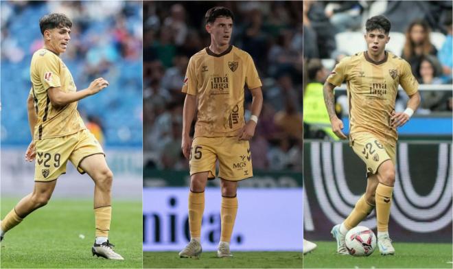 Izan Merino, Aarón Ochoa y Antoñito Cordero jugaron en Riazor. (Fotos: LALIGA)