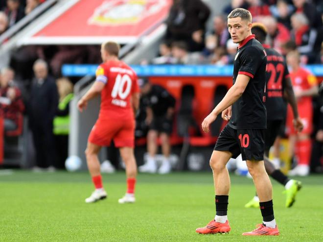 Wirtz, en un partido del Bayer Leverkusen (FOTO: Cordón Press).