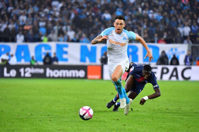 Lucas Ocampos en el Olympique de Marsella (Cordon Press)