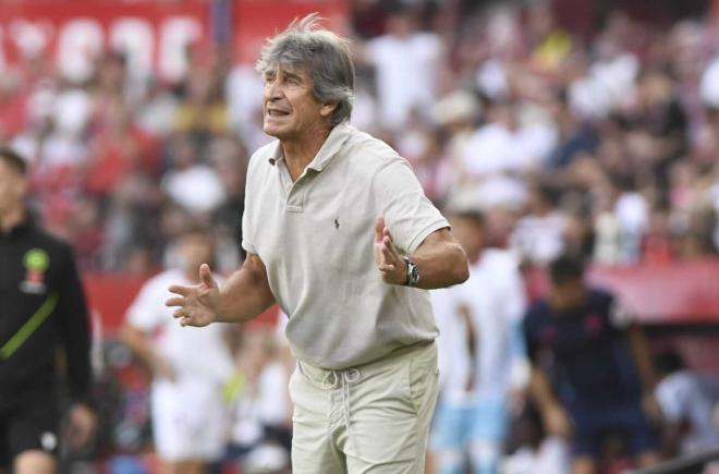 Manuel Pellegrini, entrenador del Real Betis (foto: Kiko Hurtado).