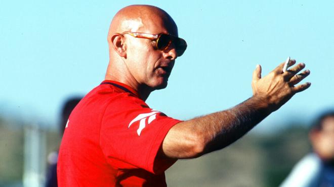 Arrigo Sacchi en el Atlético de Madrid (Fuente: Cordon Press)