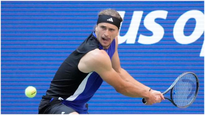 Alexander Zverev durante el US Open. (Fuente: Europa Press)