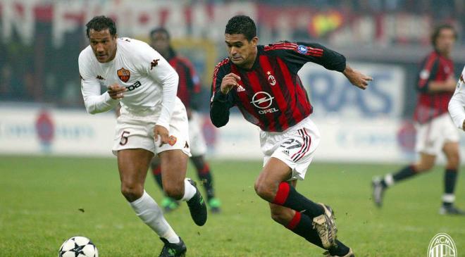 Serginho, durante un Milan-Roma (Foto: AC Milan).