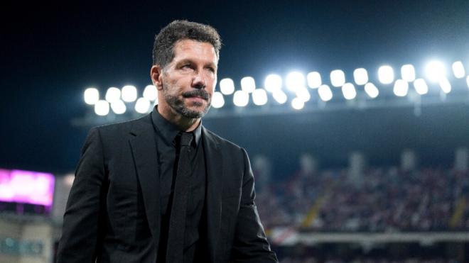 Diego Pablo Simeone durante un partido del Atlético de Madrid (Fuente: Europa Press)