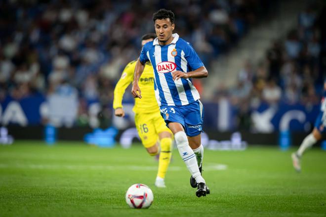 El Hilali, en un partido del Espanyol (FOTO: Cordón Press).