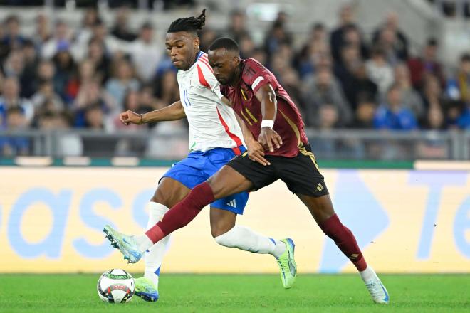 Dodi Lukebakio en el Italia-Bélgica (foto: Cordón Press).