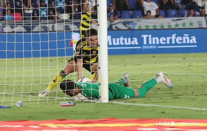 Gol del  Real Zaragoza en Tenerife (Foto: LALIGA).