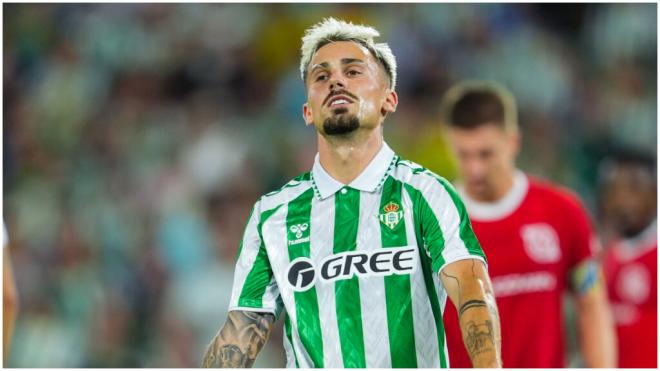 Rodri Sánchez durante su etapa en el Real Betis Balompié. (Fuente: Europa Press)