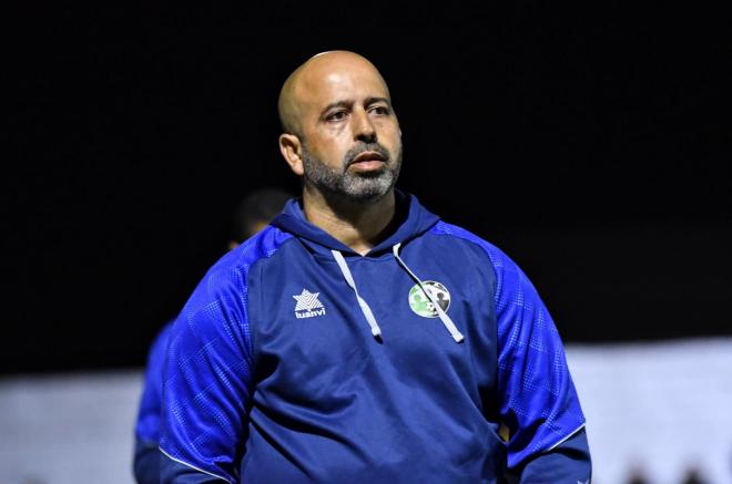 Martín Fernández, entrenador del Gévora (foto: Gévora).