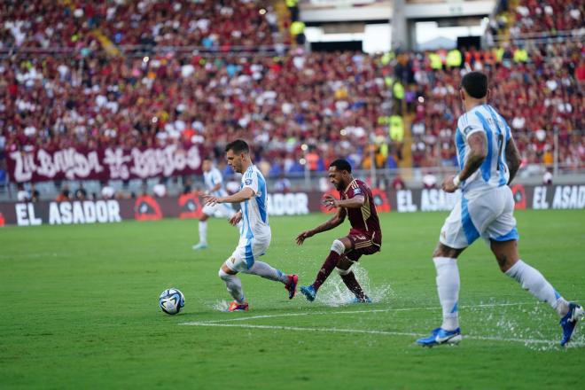 Giovani Lo Celso en el Venezuela-Argentina (foto: Cordón Press).