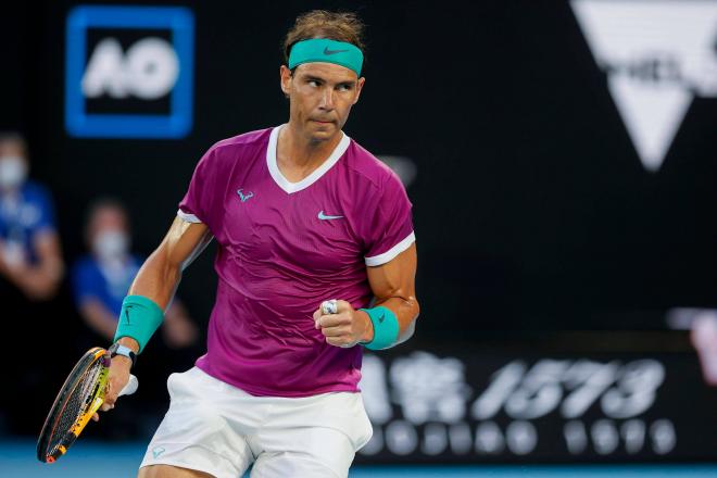 Rafa Nadal en el Australia Open 2022 (Foto: Cordon Press)