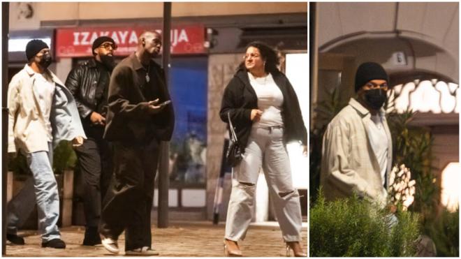 Mbappé se escapa a Estocolmo con amigos (Fotos de aftonbladet.se)