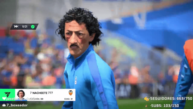 El jugador de Nacheete777 en EA Sports FC 25