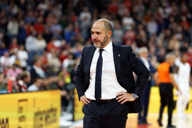 Chus Mateo en un partido del Real Madrid (Fotos: Cordon Press)