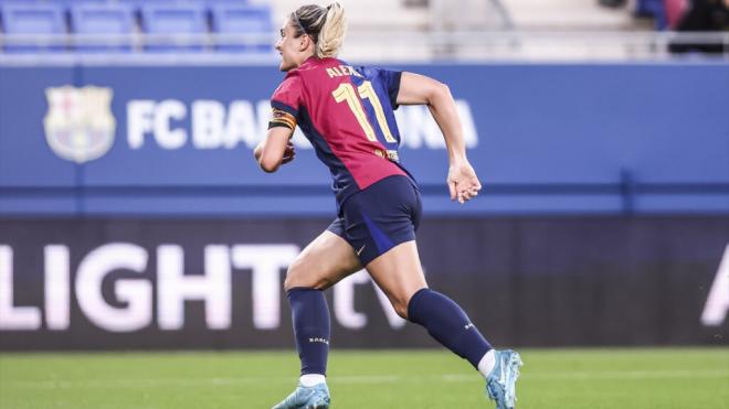 Alexia Putellas en el Barça - Espanyol (Foto: Europa Press)