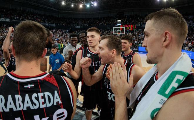 El Surne Bilbao Basket vuelve a rugir en Miribilla (acb Photo/A.Arrizabalaga).