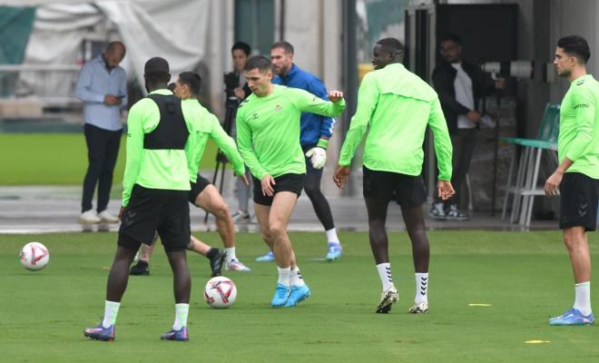 Romain Perraud en el entrenamiento (foto: Kiko Hurtado).