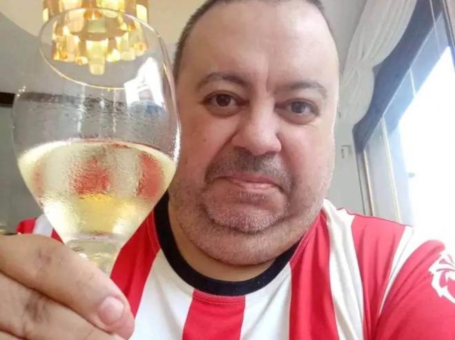 Brindis del conocido peñista del Athletic Club Mikel Urkizu.