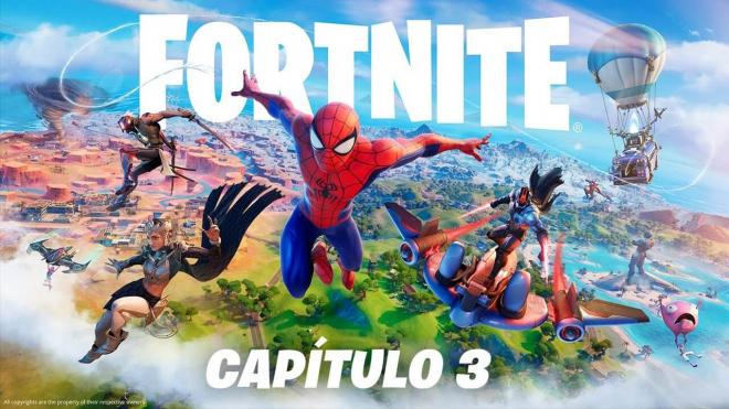 El Capítulo 3 de Fortnite, con Spider-Man