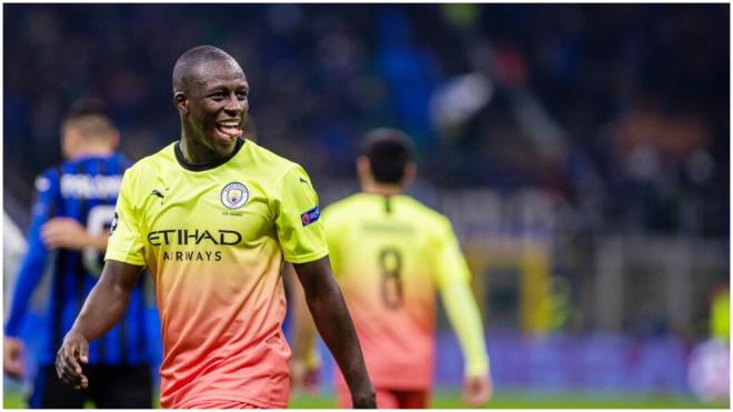 Benjamin Mendy durante su etapa en el Manchester City. (Fuente: Europa Press)