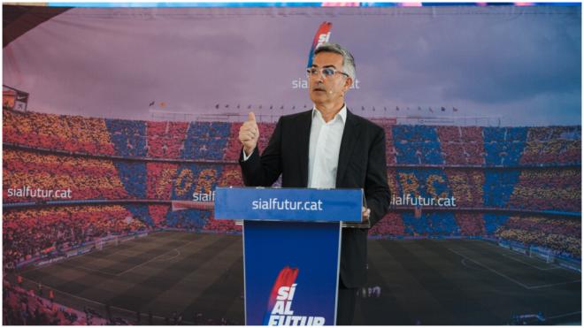 Víctor Font, ex candidato a la presidencia del FC Barcelona. (Fuente: Europa Press)