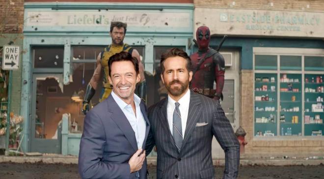 Ryan Reynolds y Hugh Jackman, protagonistas de Deadpool y Lobezno