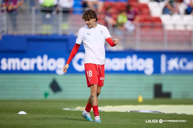 César Gelabert, en el Sporting (Foto: LALIGA).