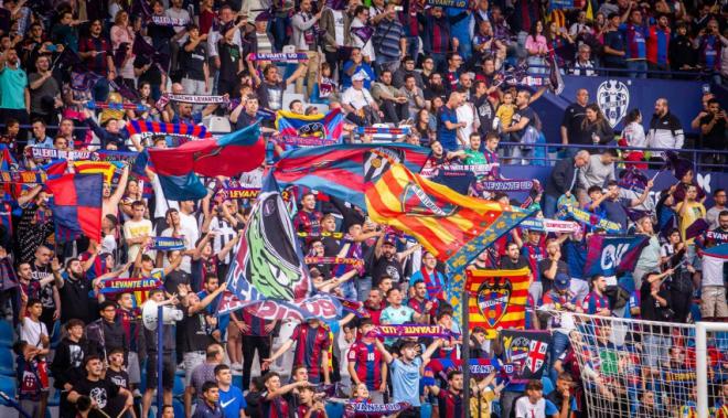 La afición del Levante acudirá en masa a Castellón