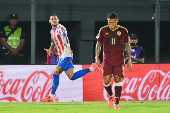 Darwin Machis ante Paraguay.