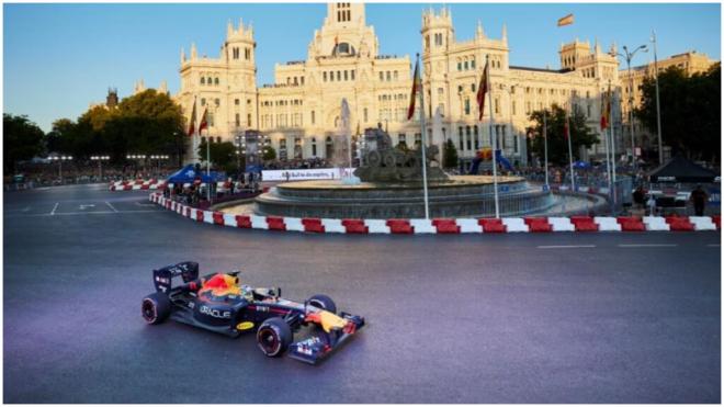 La Red Bull Pit Lane Comunidad de Madrid tendrá lugar en la Plaza de Colón (foto: Red Bull).