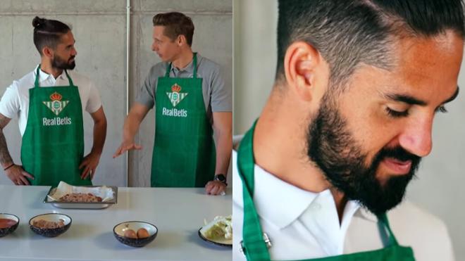 Isco Alarcón en el primer capítulo del podcast 'Salud y Betis' (Foto: Canal de Real Betis Balompié)