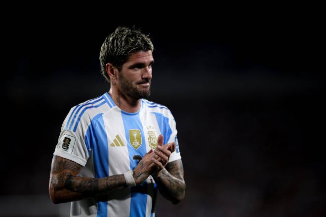 Rodrigo de Paul, durante el Argentina-Bolivia (Foto: Cordon Press).