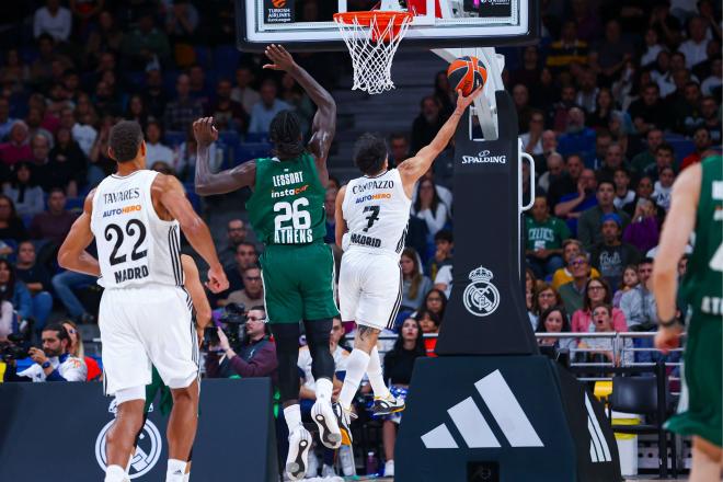 Facundo Campazzo, en el partido de Euroliga ante Panathinaikos (Foto: Cordon Press)