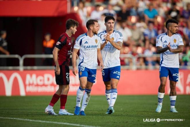 Iván Calero, con el Real Zaragoza (Foto: LALIGA).