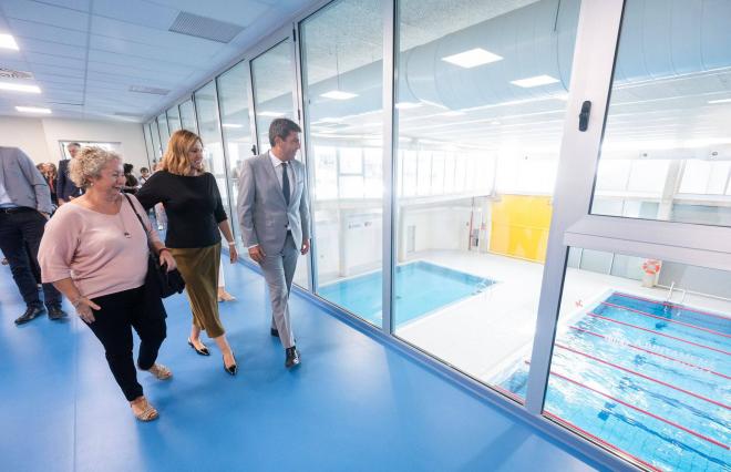 Catalá y Mazón inauguran el Polideportivo Nou Molés
