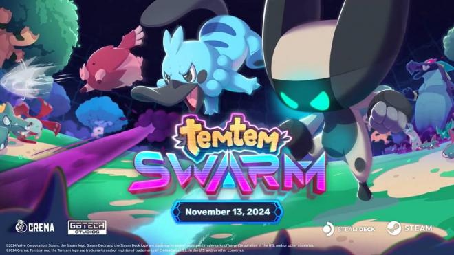 La demo de Temtem Swarm nos deja horas de entretenimiento enfocado en el cooperativo y el roguelite