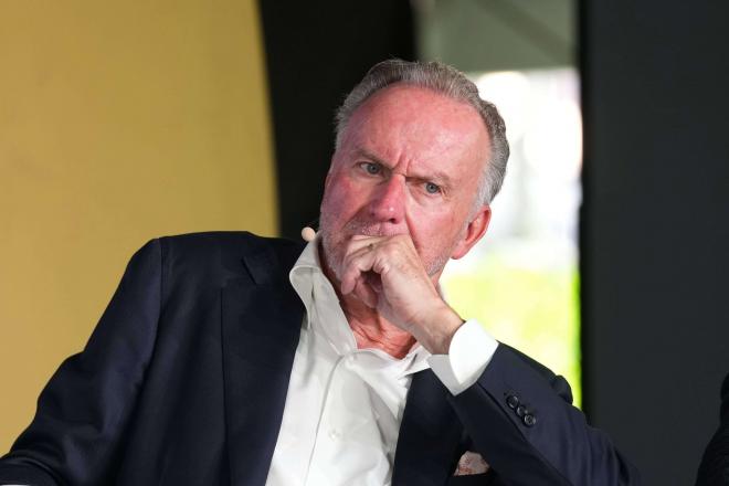 Karl-Heinz Rummenigge, durante un acto del Bayern (Foto: Cordon Press).