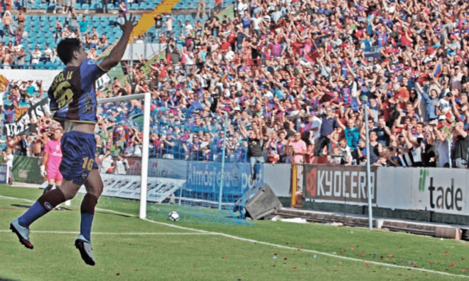 Ascenso del Levante en 2010 ante el Castellón