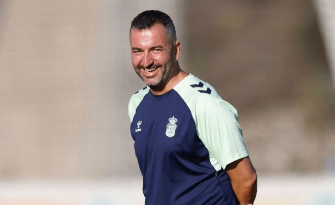 Diego Martínez, el nuevo entrenador de la UD Las Palmas (Foto: UDLP)