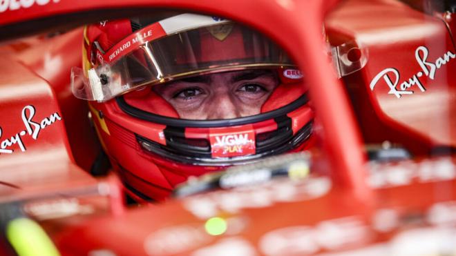 Carlos Sainz con Ferrari (Foto: Cordon Press)