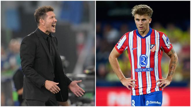 Pablo Barrios quiere ser un fijo para Diego Simeone como lo era antes de la lesión.