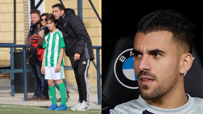 Mateo Flores, en LaLiga Promises, y Dani Ceballos.