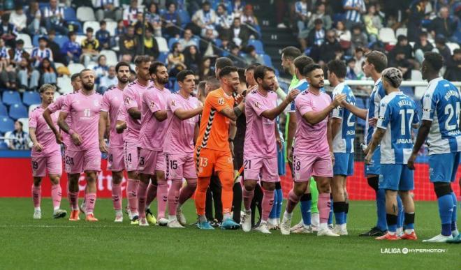 Ian Mackay, en su regreso a Riazor con el Eldense (Foto: LALIGA).