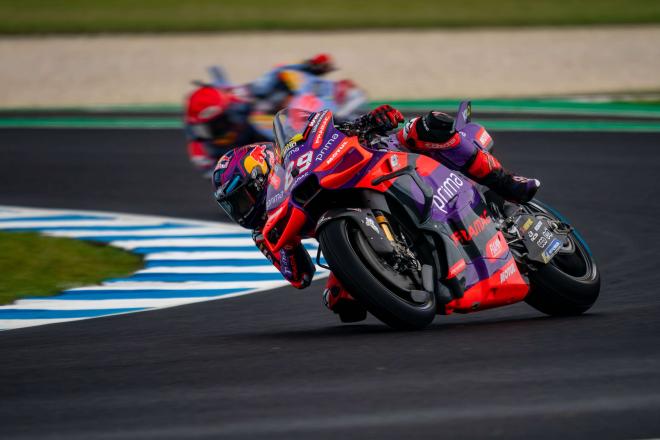 Jorge Martín, en el sprint del GP de Australia (Foto: Cordon Press).